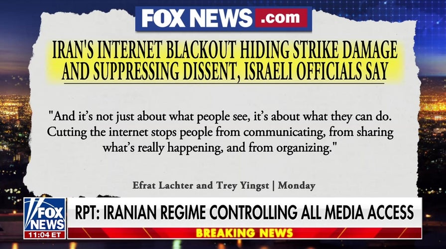 Iranian regime controlling all media access, report says