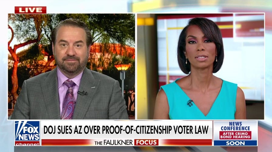 Biden's DOJ sues Arizona over proof of citizenship voter law