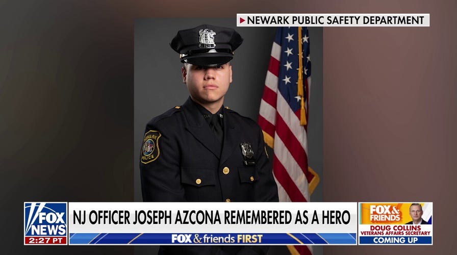 14-year-old suspect charged with murder of NJ police officer Joseph Azcona 
