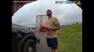 Bodycam video shows illegal immigrant truck driver Harjinder Singh traffic stop with New Mexico trooper