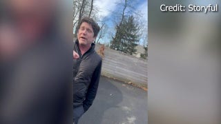 Man confronted after allegedly defacing Tesla with swastika - Fox News