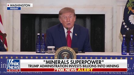 President Trump vows to make the US a ‘minerals superpower’