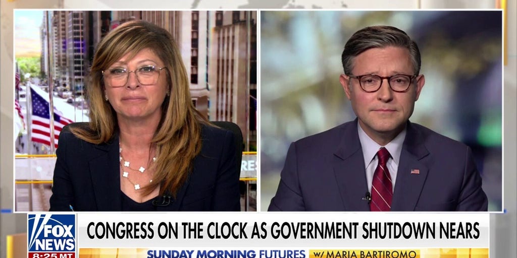 Speaker Johnson previews Trump's meeting with Schumer, Jeffries as government shutdown looms