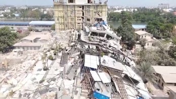 Drone video captures devastating Burma earthquake aftermath