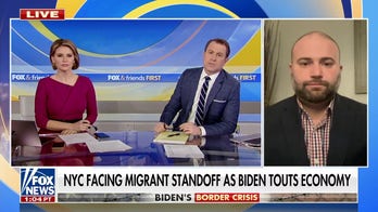 Biden ripped for NYC 'photo-op' as migrant crisis cripples city