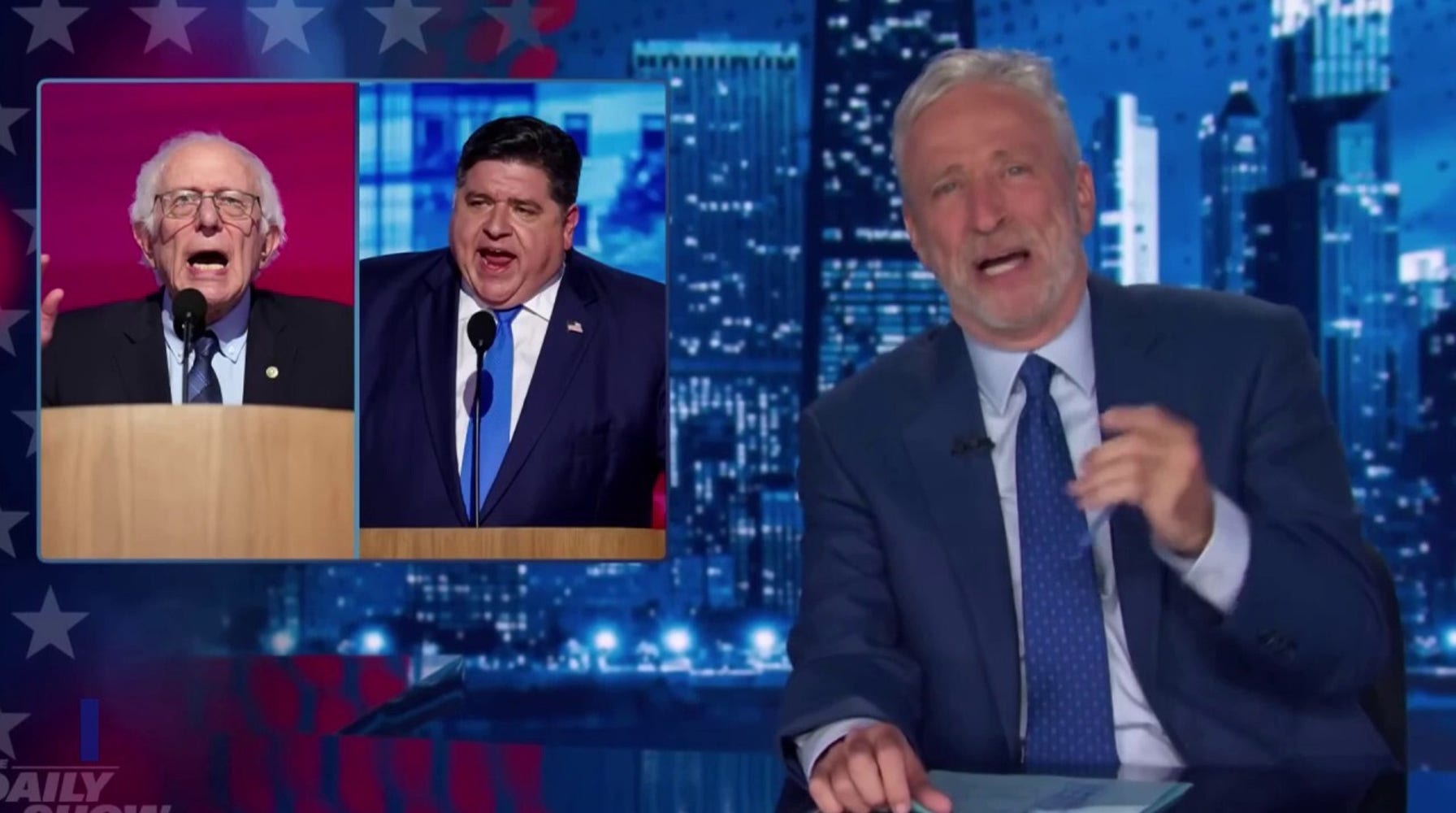 Jon Stewart Slams Democrats for Hypocrisy at DNC