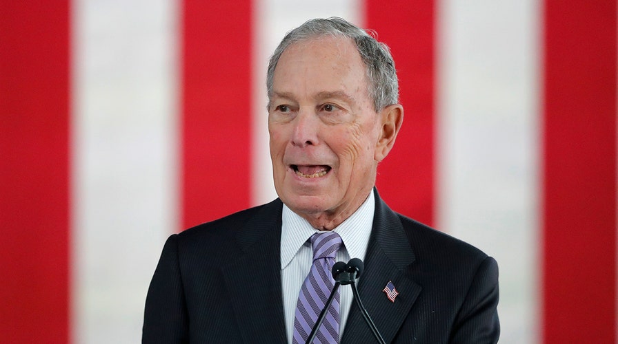 Mike Bloomberg under fire from rival presidential contenders