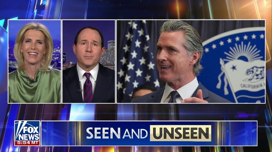  Gavin Newsom 'worms and wiggles' his way through answers, Raymond Arroyo says