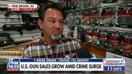 US gun sales surge as Americans take personal safety into their own hands