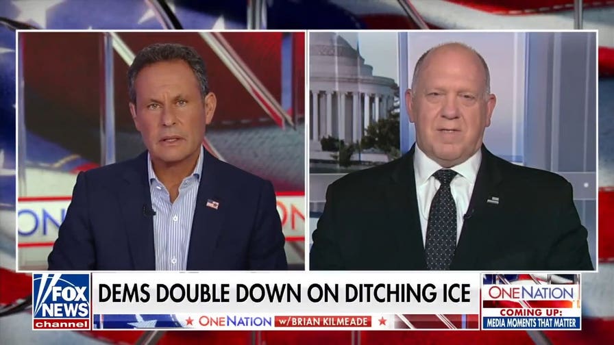 Tom Homan slams calls to abolish ICE as border enforcement hits records