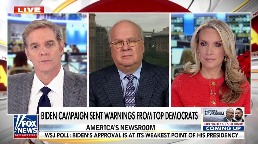 Karl Rove rips Hunter Biden for ‘lecturing’ GOP: ‘There’s one person to blame’