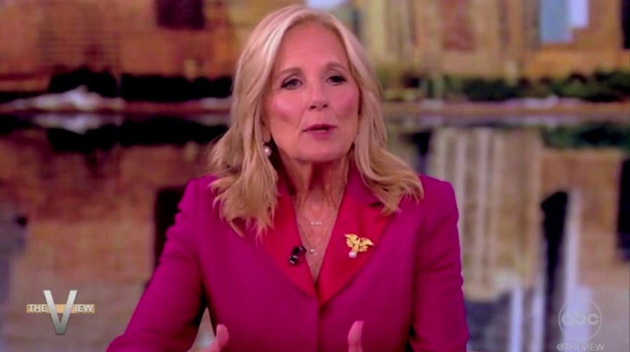 Jill Biden pressed on President Biden's bad poll numbers during The View