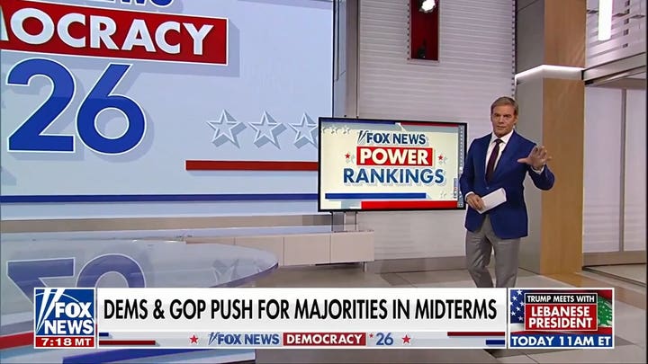 2026 Senate, House midterm power rankings revealed