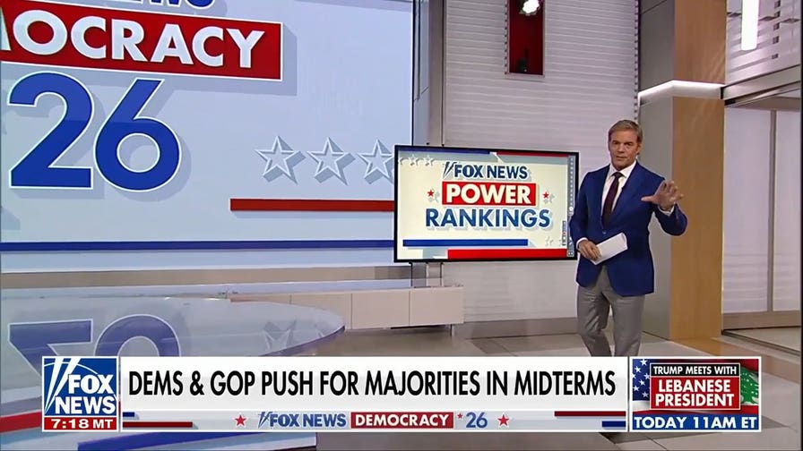 2026 Senate, House midterm power rankings revealed