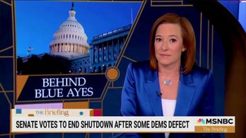Jen Psaki questions 'what happened' to Chuck Schumer after Democrats caved on shutdown