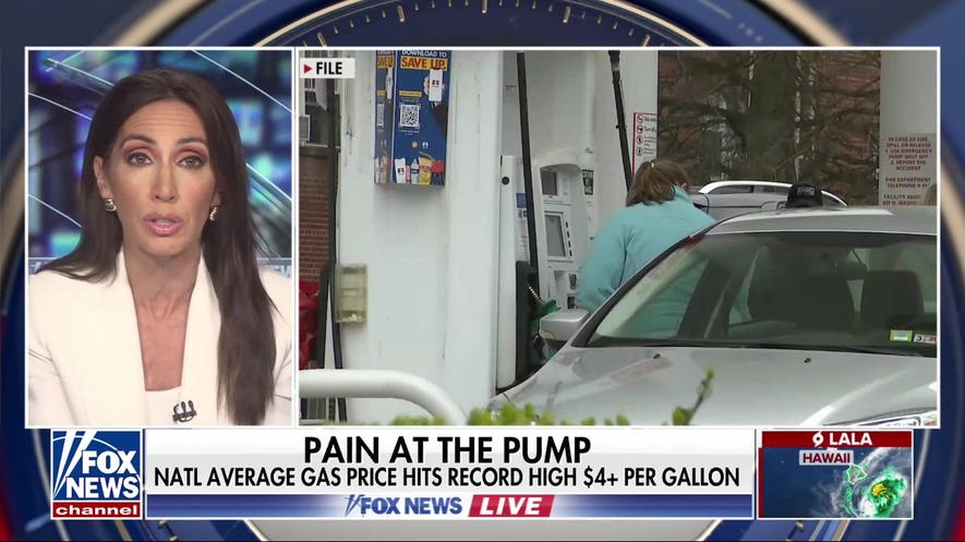 Gas prices hit record high as pain at the pump surges