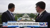 Brian Kilmeade tours Capitol Hill with House Speaker Mike Johnson
