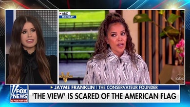 ‘The View’ co-host says she feels 'unsafe' in neighborhoods with US flags