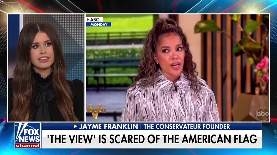 ‘The View’ co-host says she feels 'unsafe' in neighborhoods with US flags
