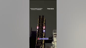 WATCH: Riders TRAPPED after roller coaster malfunctions