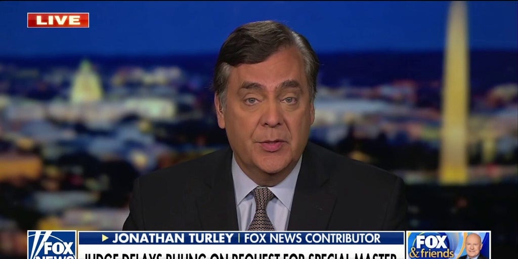 Jonathan Turley makes case for Trump ‘special master’ | Fox News Video