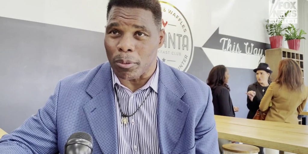 Republican Senate nominee in Herschel Walker discusses the