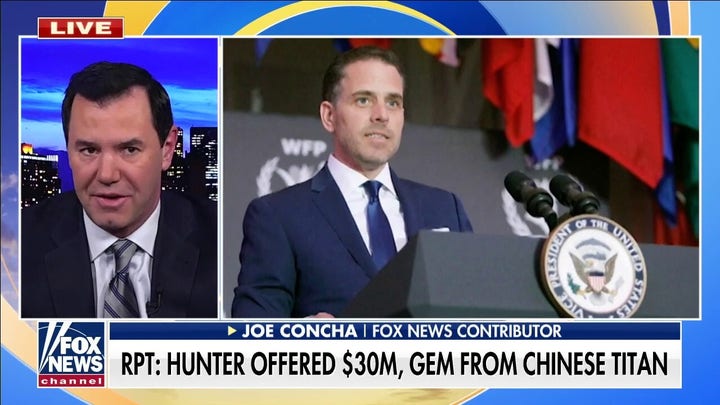 Joe Concha slams media for lack of Hunter Biden coverage on diamond scandal: 'He is untouchable'