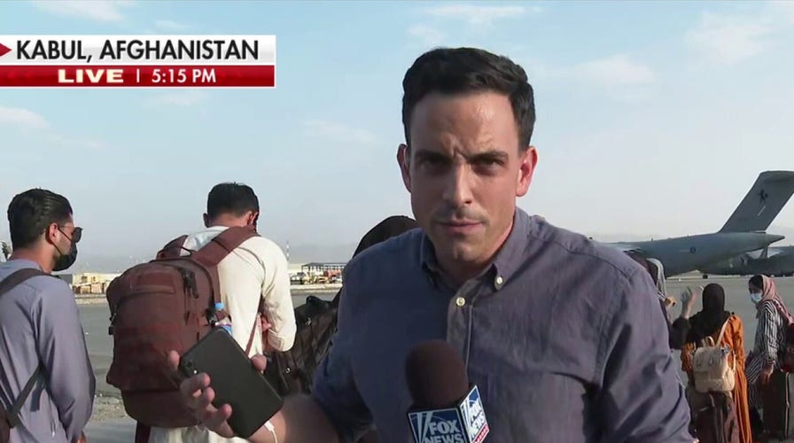 Fox News live from Kabul airport as evacuations are underway