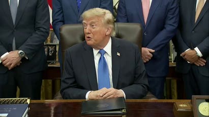 President Trump speaks on Tiger Woods' plea deal