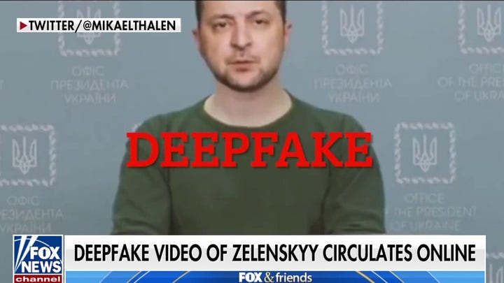 Deepfake video of Zelenskyy removed from social media