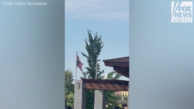 Minnesota city councilman reacts to the upside-down American flag at Somali Independence Day event
