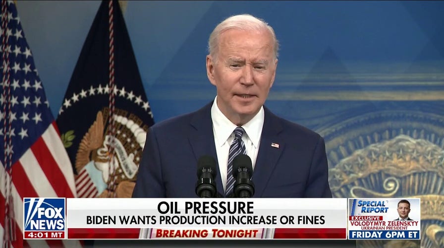 Biden admits plan to alleviate soaring gas prices is guesswork 