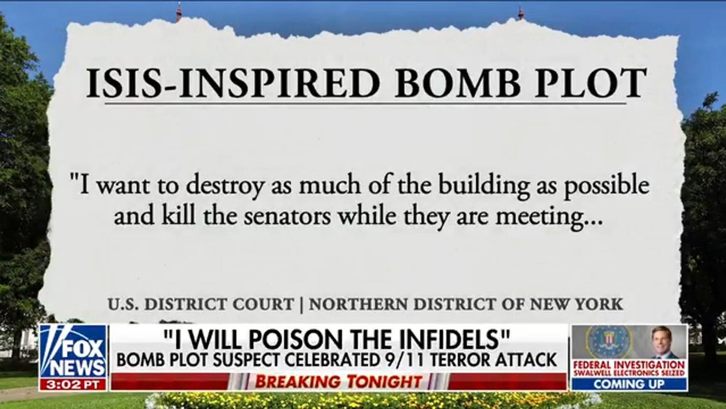 'Deeply disturbing' details in foiled alleged bomb plot outlined