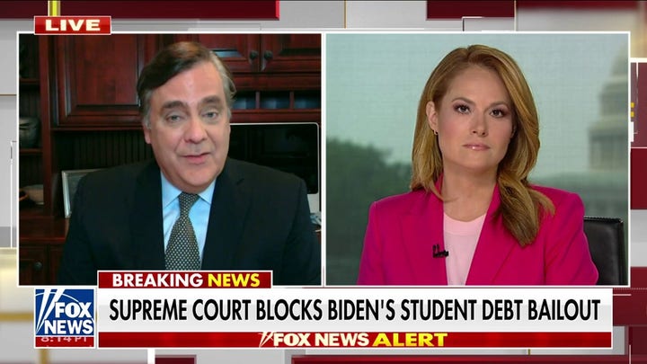 Biden never had the authority to forgive student debt: Jonathan Turley