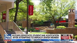 Rutgers law student speaks out after school reinstates student bar association after impeachment attempt - Fox News