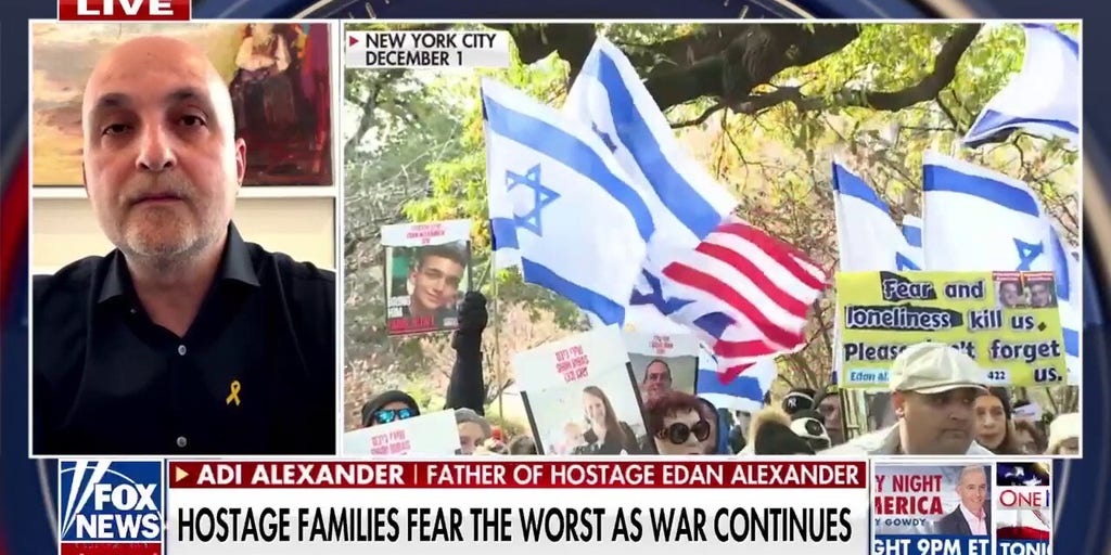 Father of American-Israeli hostage says he is ‘absolutely sure’ his son isn’t forgotten as war continues