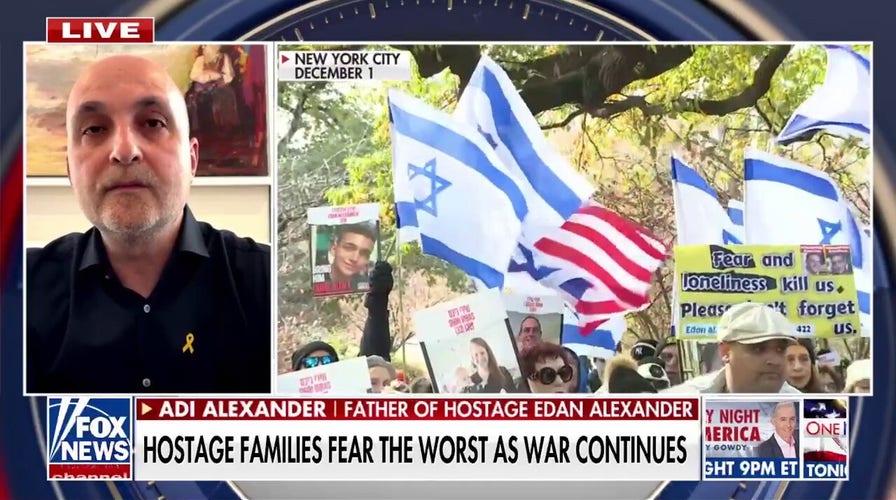 Father of American-Israeli hostage says he is ‘absolutely sure’ his son isn’t forgotten as war continues