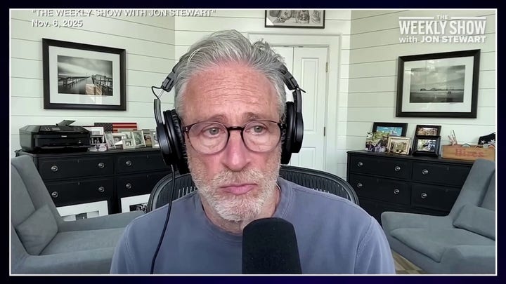 Jon Stewart tempers Dem expectations after election victories, says party is still 'a mess'