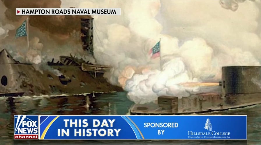On this day in history: The Battle of the Monitor and Merrimack