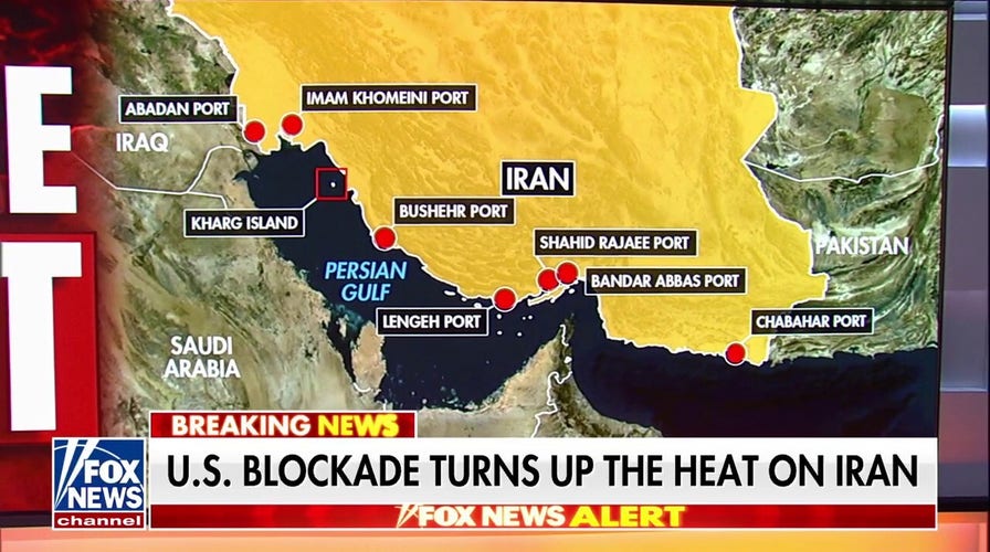US blockade of Iranian ports turns away multiple ships