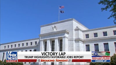 President Trump håpefull for økonomien etter at den siste jobbrapporten «knuste» forventningene.