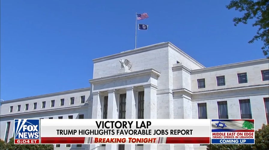 President Trump hopeful for the economy after recent job report 'smashed' expectations