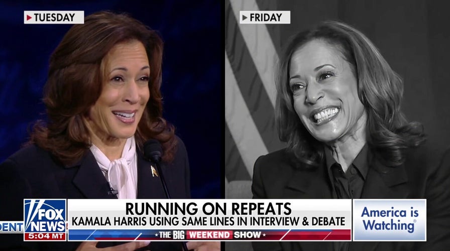Kamala Harris 'said so much' by 'saying nothing' during first solo interview: Sean Duffy