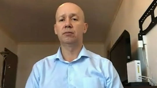 Belarus politician in exile makes plea to America