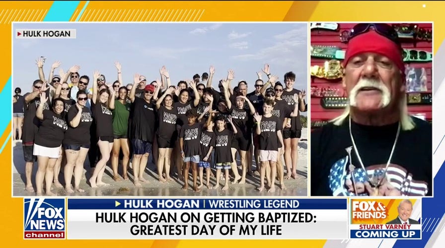 Hulk Hogan recalls the day he was baptized: 'Greatest day of my life'