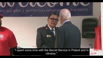President Biden apparently confuses Salvation Army with Secret Service
