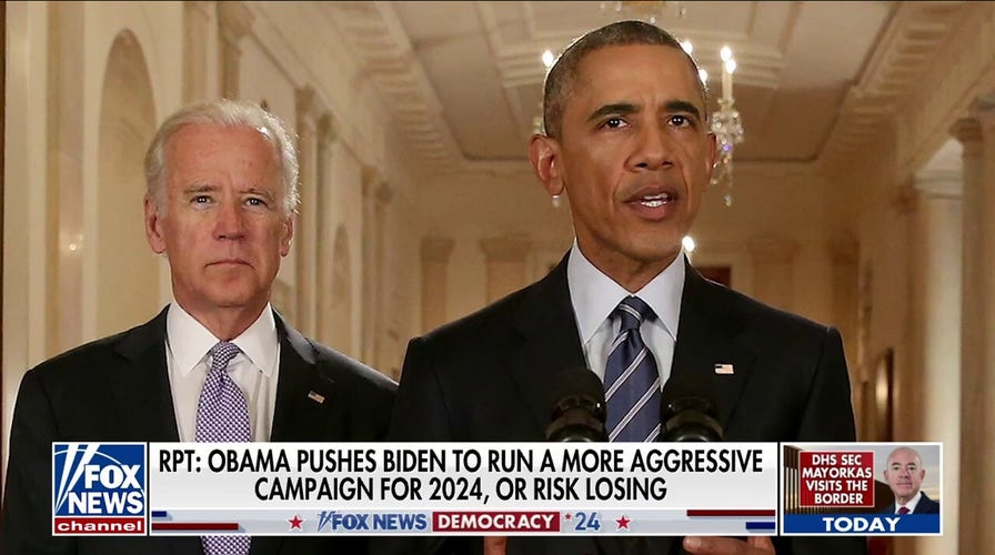 Obama reportedly urging Biden to run more aggressive re-election campaign