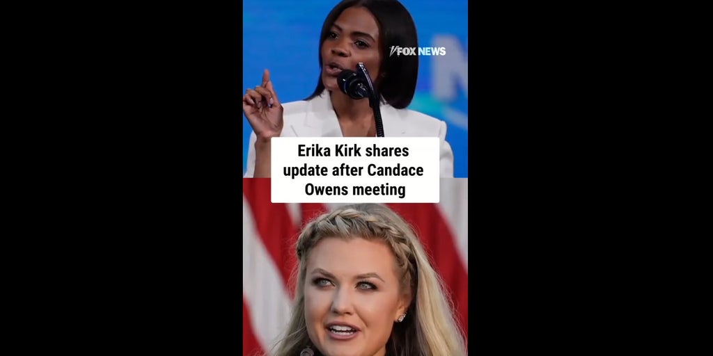 Erika Kirk shares update after Candace Owens meeting