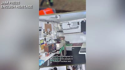 Cold War nuclear bunker discovered beneath English castle grounds