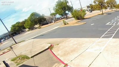 Footage shows DHS vehicles' flashing lights and blaring sirens while pursuing illegal immigrant shot in Austin